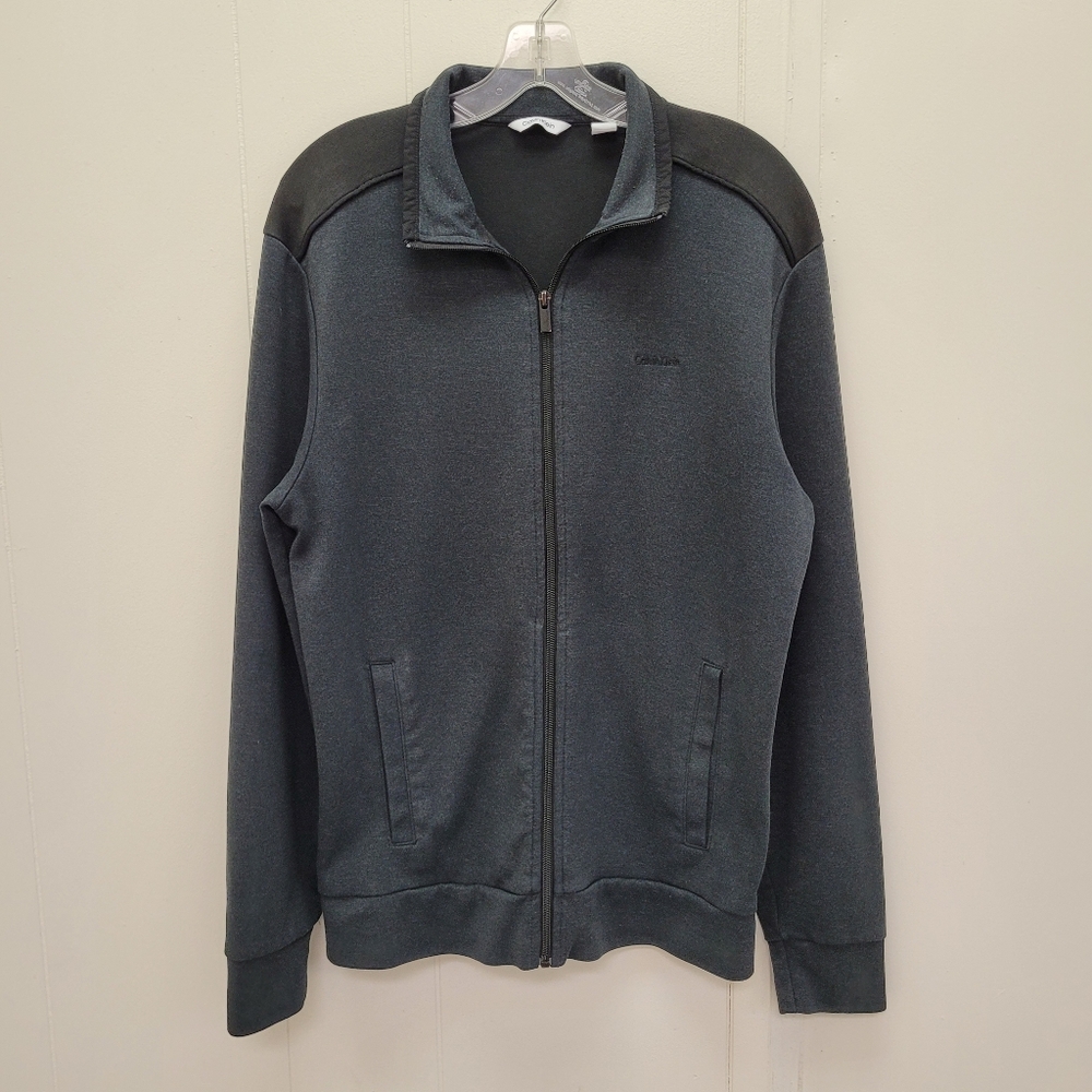 Calvin Klein Full Zip Front Sweatshirt Jacket